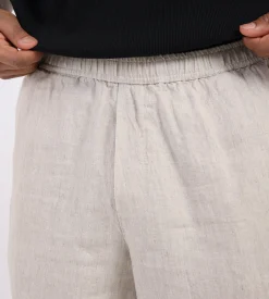 Bram's Fruit Garden Hose Linen Shorts Beige