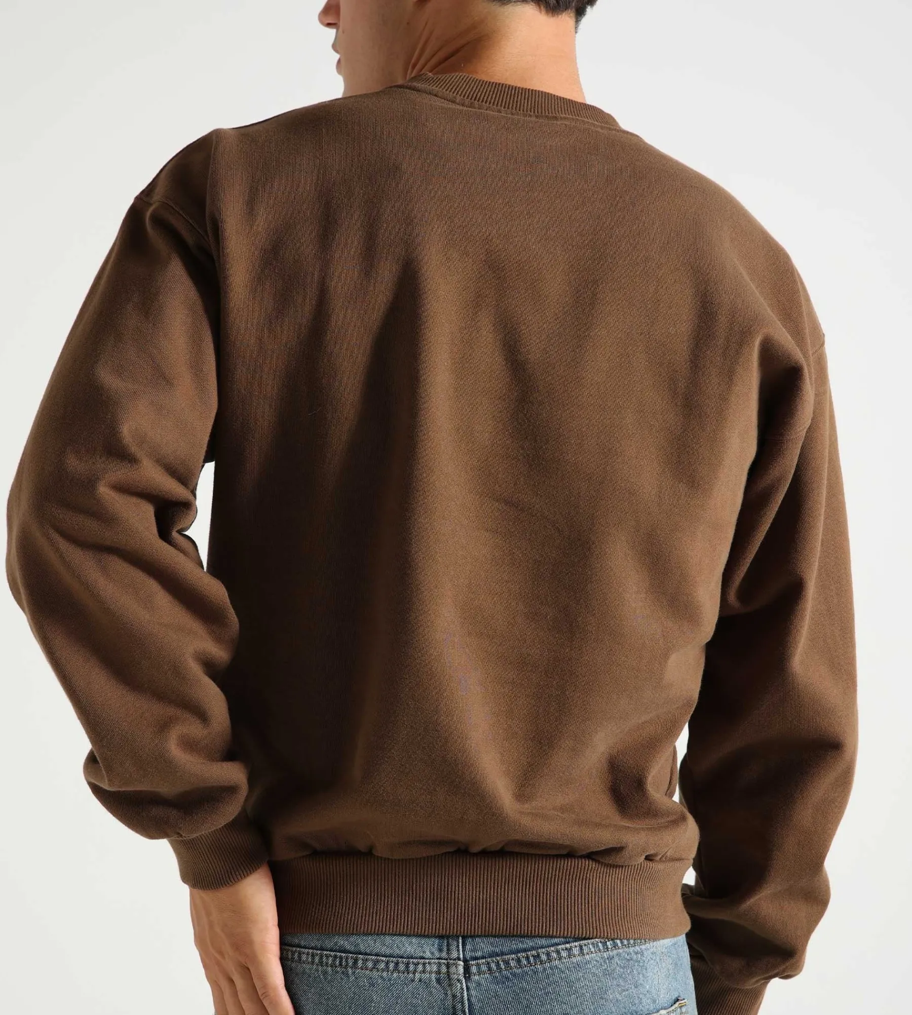 Bram's Fruit Gardening Club Crewneck Brown