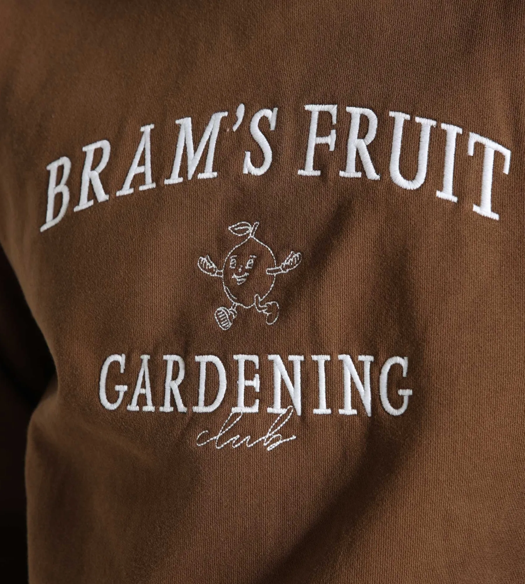 Bram's Fruit Gardening Club Crewneck Brown