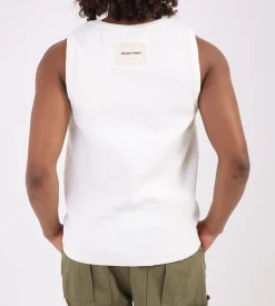 Bram's Fruit Heavy Rib Tanktop White