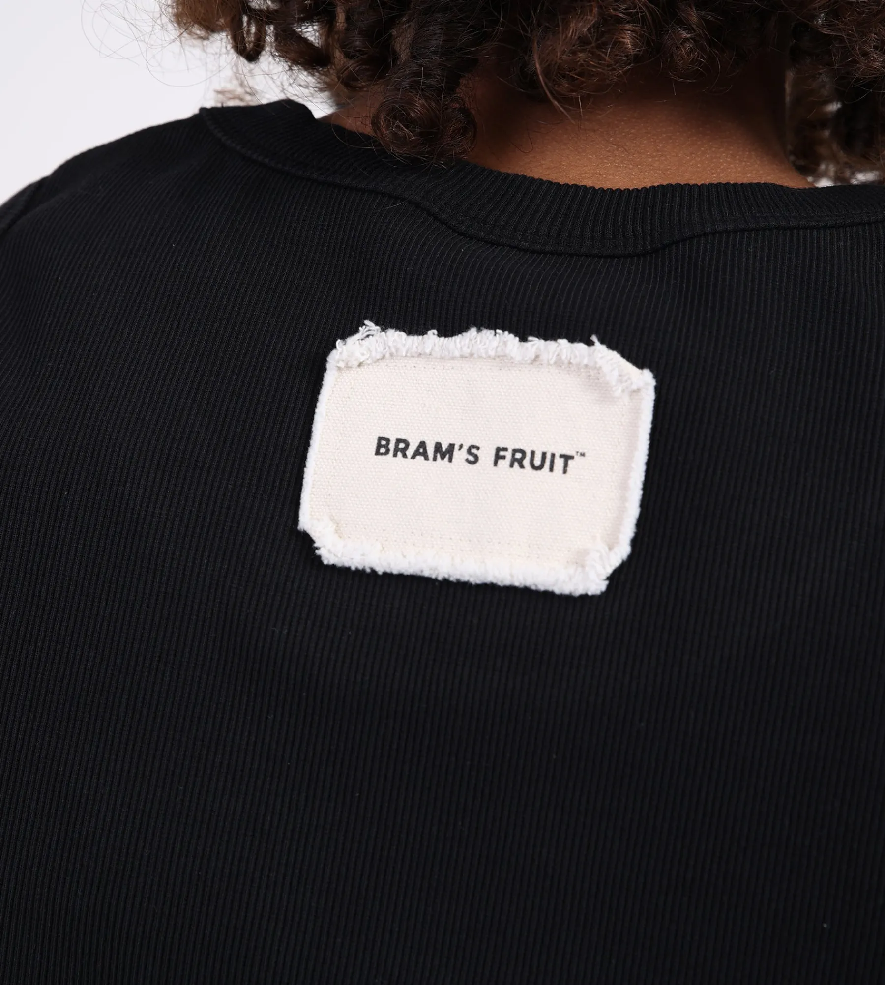 Bram's Fruit Heavy Rib Tanktop Black