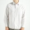 Bram's Fruit Lemon Pattern Shirt Beige