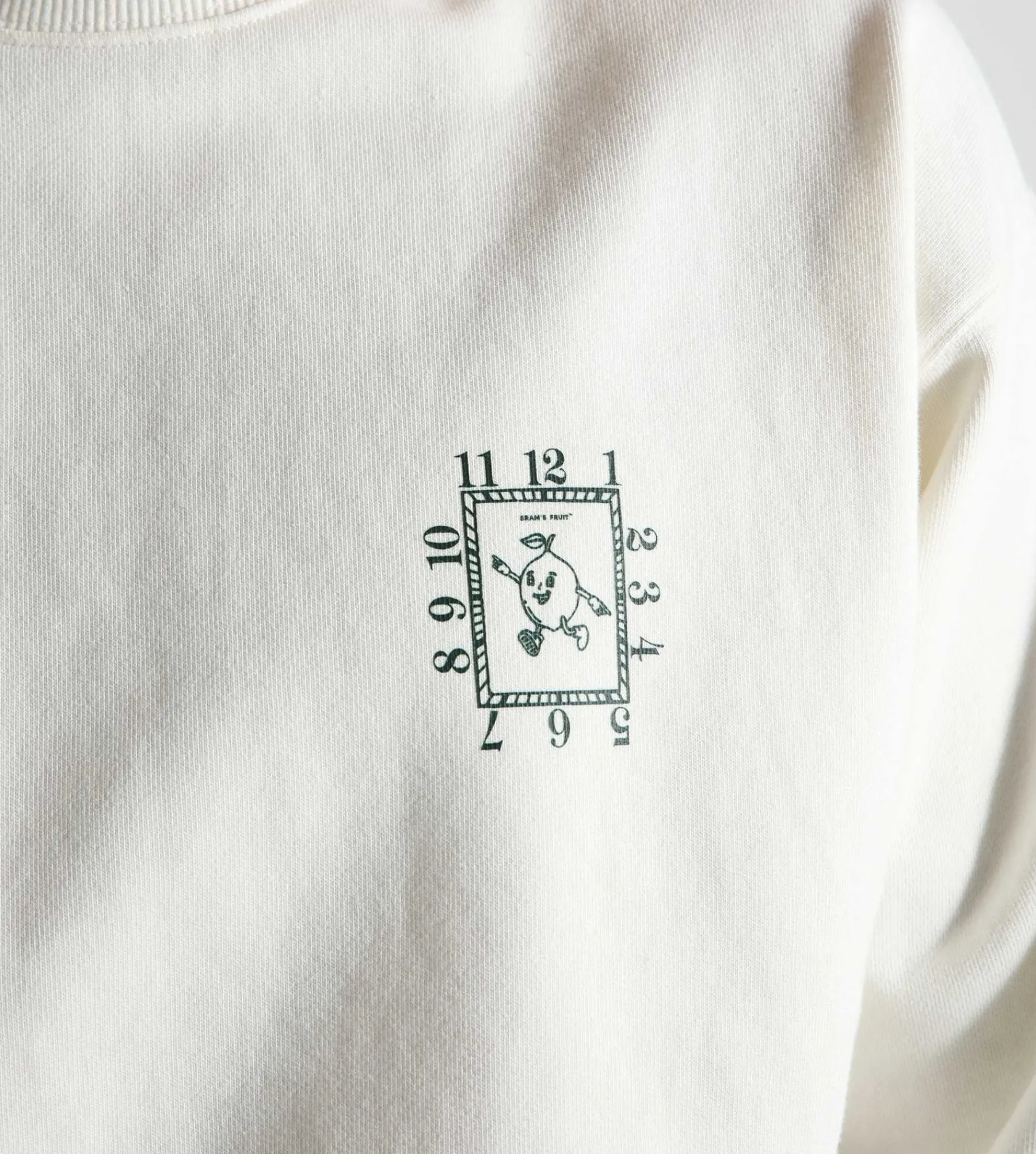 Bram's Fruit Tank Dial Crewneck White