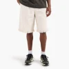 Bram's Fruit Twill Shorts Distressed Beige