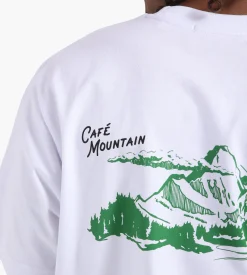 Café-Mountain Legacy Tee Natural And Green