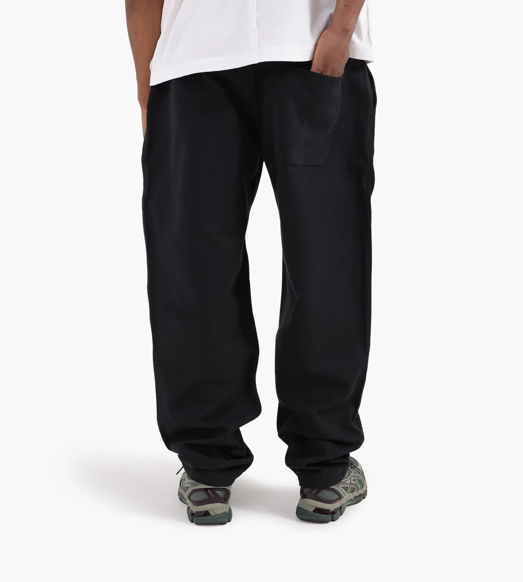 Café-Mountain Reverse Panel Work Pant Washed Coal