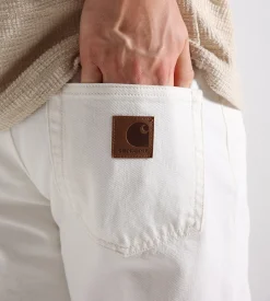 Carhartt WIP Aaron Pant White