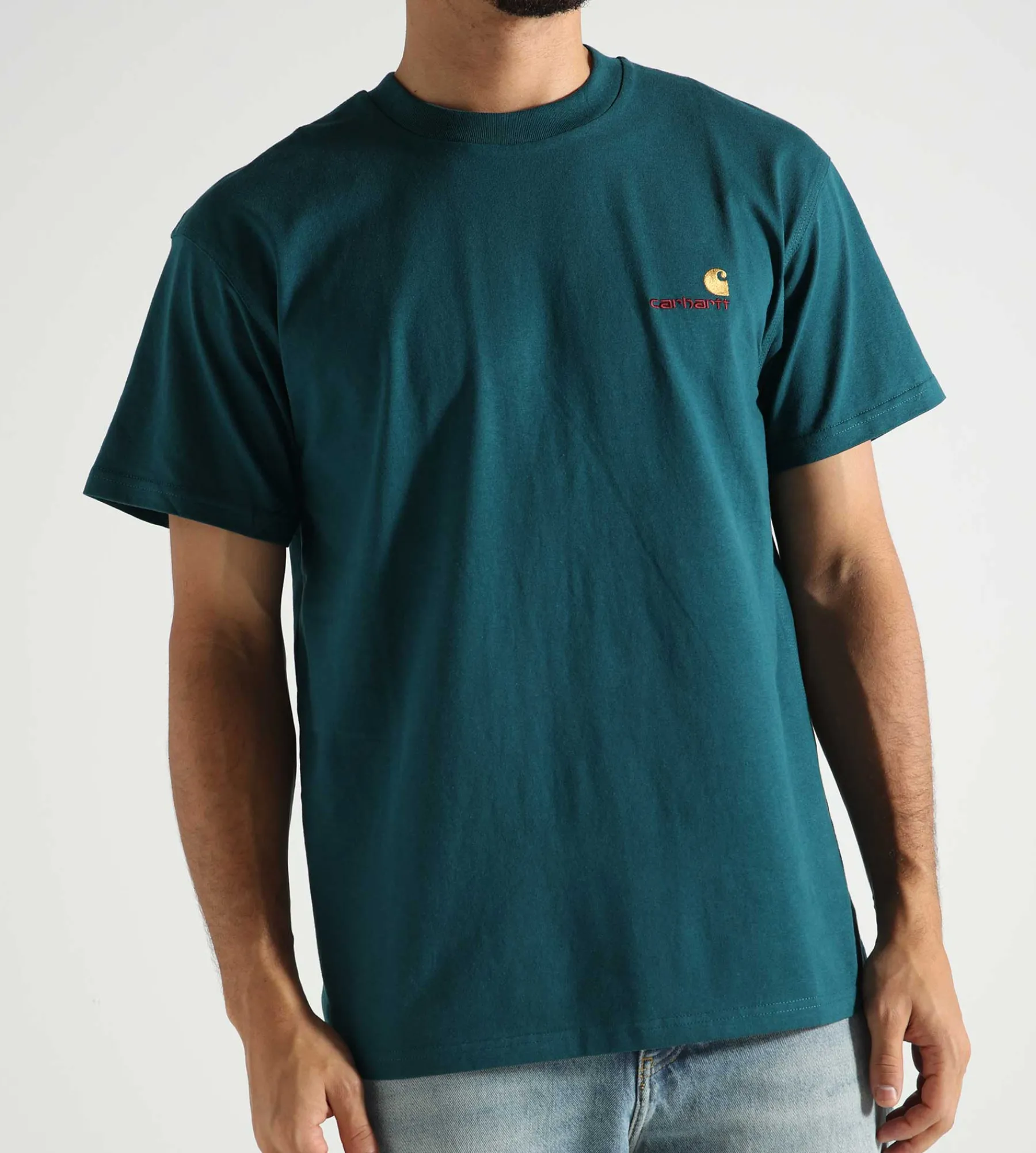 Carhartt WIP American Script T-Shirt Malachite