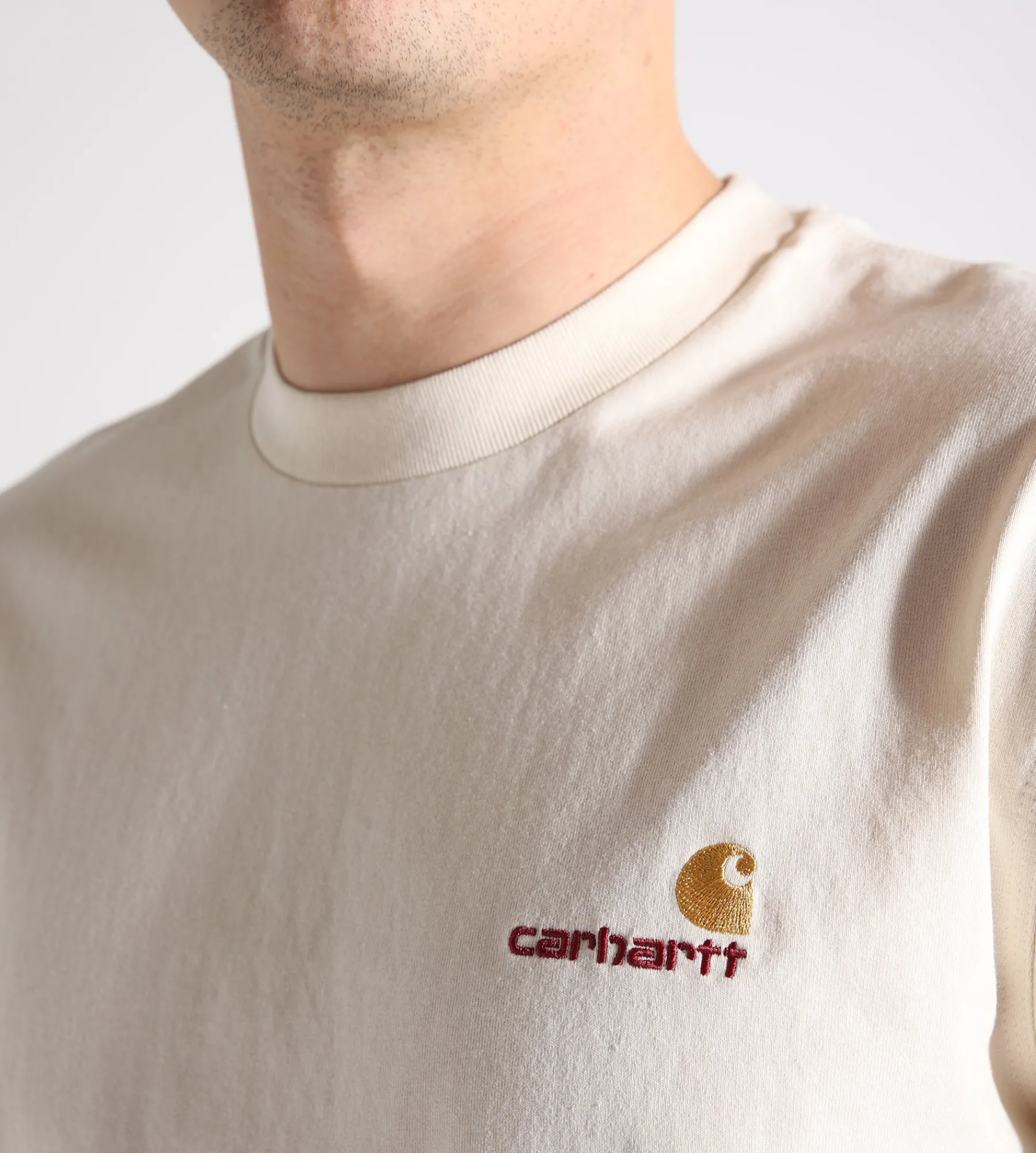 Carhartt WIP American Script T-Shirt Natural