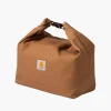Carhartt WIP Canvas Roll-Up Insulated Bag Hamilton Brown