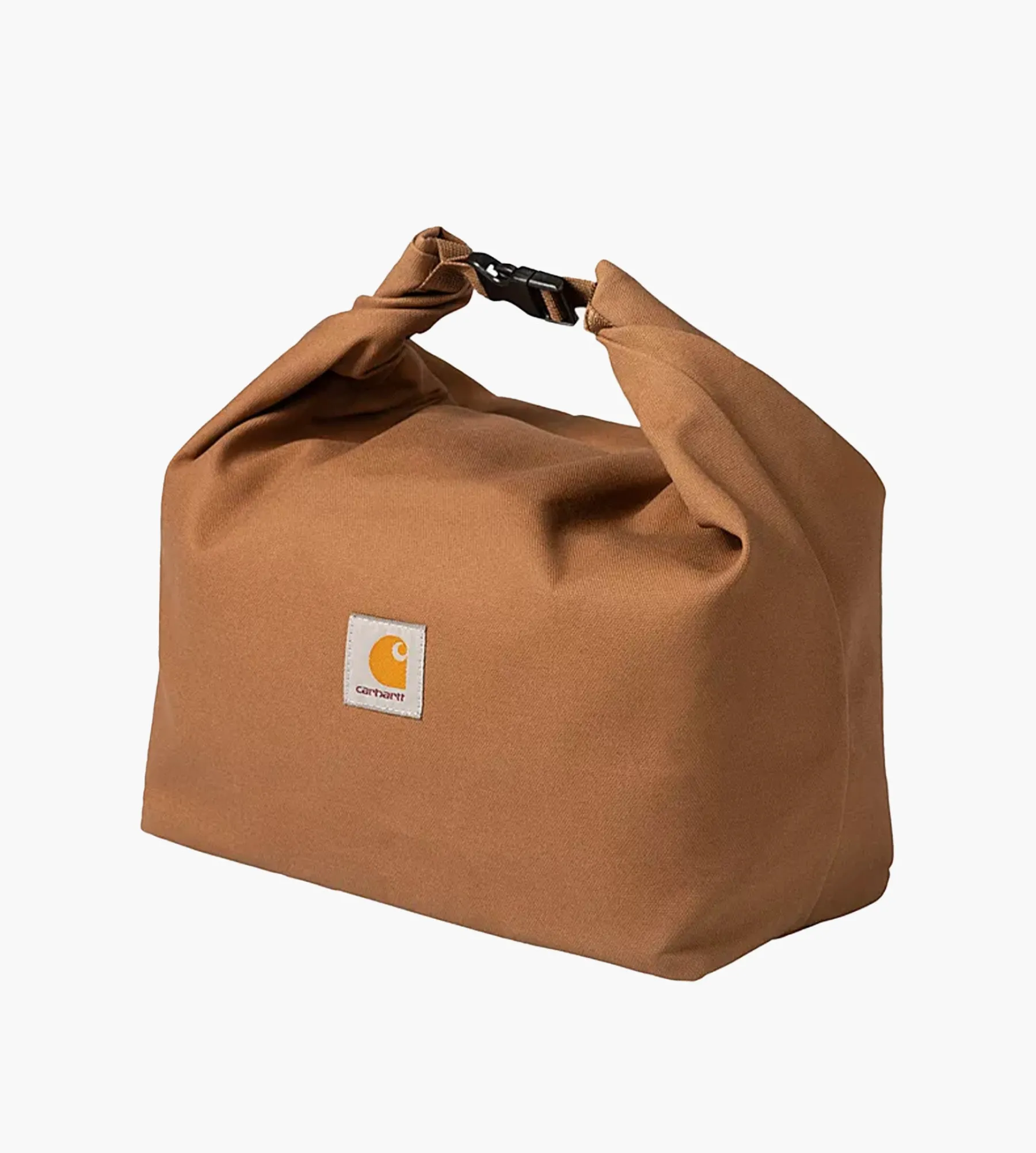 Carhartt WIP Canvas Roll-Up Insulated Bag Hamilton Brown