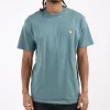 Carhartt WIP Chase T-Shirt Silver Pine Gold