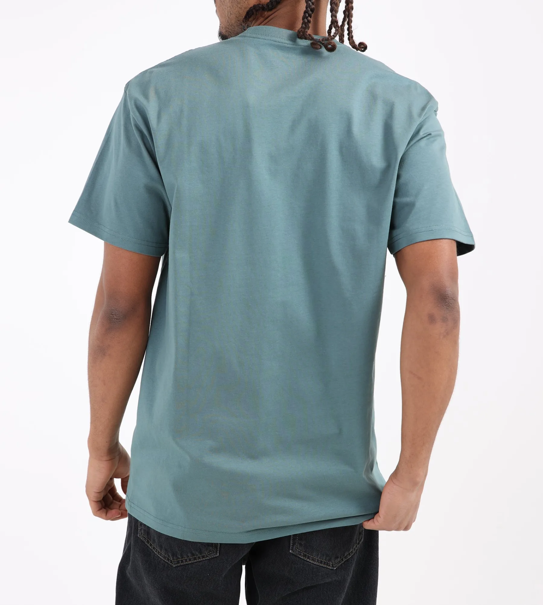 Carhartt WIP Chase T-Shirt Silver Pine Gold