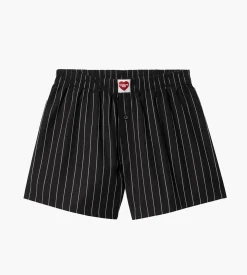 Carhartt WIP Cotton Boxer Seaton Stripe Black Wax