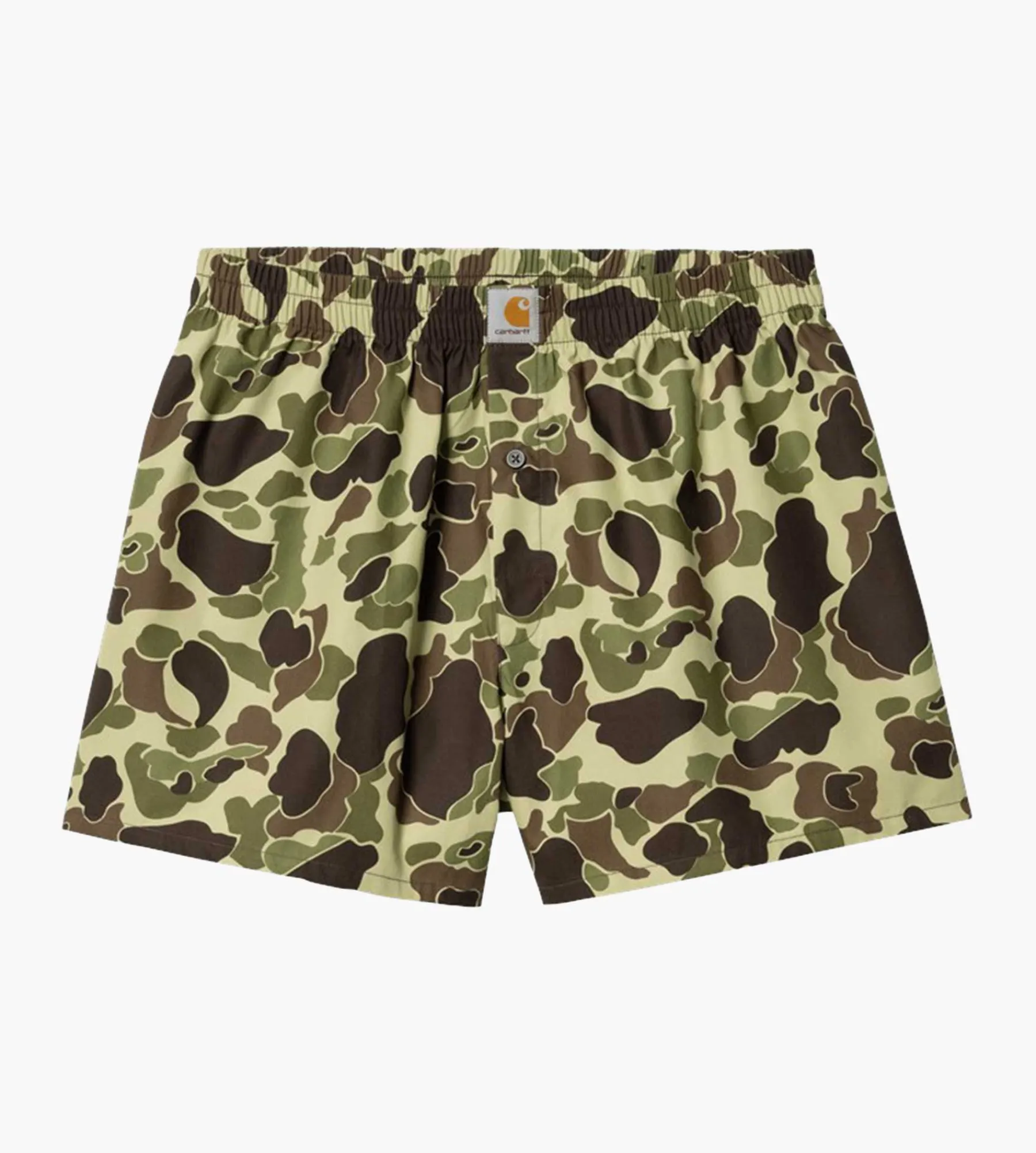 Carhartt WIP Cotton Boxer Camo Duck Green