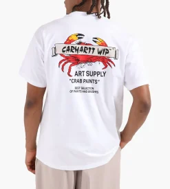 Carhartt WIP Crab Paint T-Shirt White