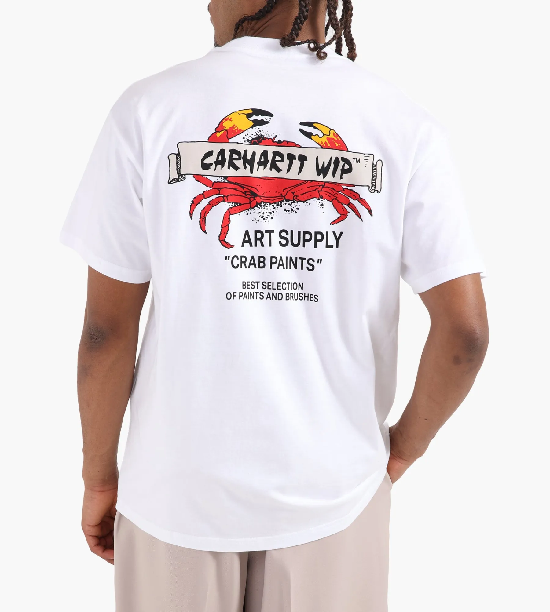 Carhartt WIP Crab Paint T-Shirt White