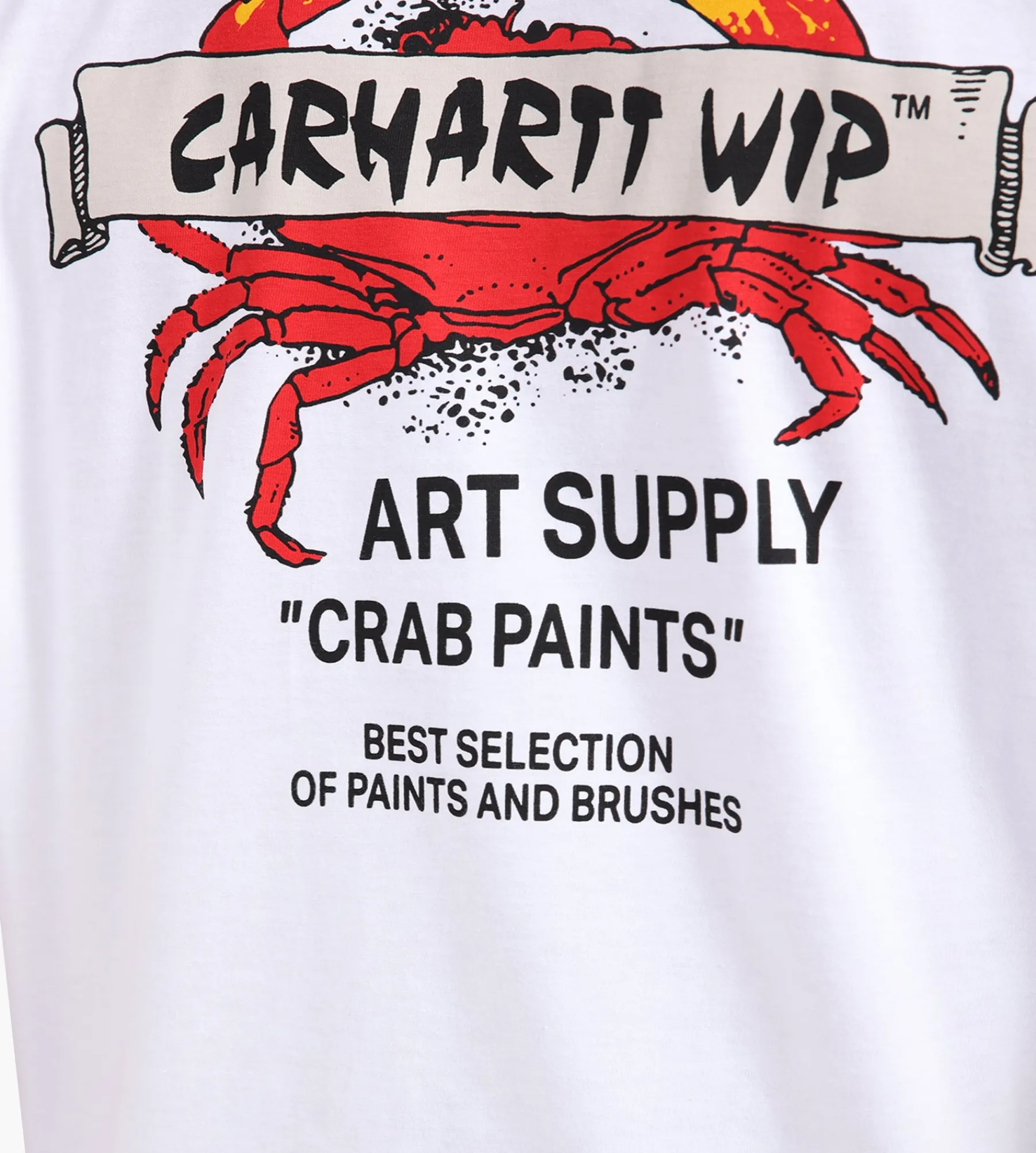 Carhartt WIP Crab Paint T-Shirt White