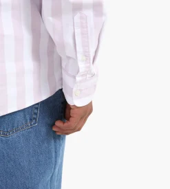 Carhartt WIP Dillion Shirt Dillion Stripe Hortensia White