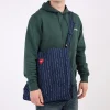 Carhartt WIP Drewe Tote Big Heart C Pinstripe Ink Natural