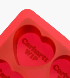 Carhartt WIP Heart Ice Cube Tray Scarlet
