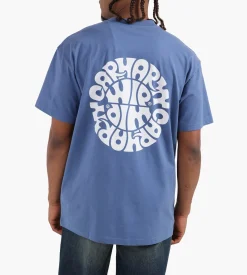Carhartt WIP Jazzy T-Shirt Blue Iris White