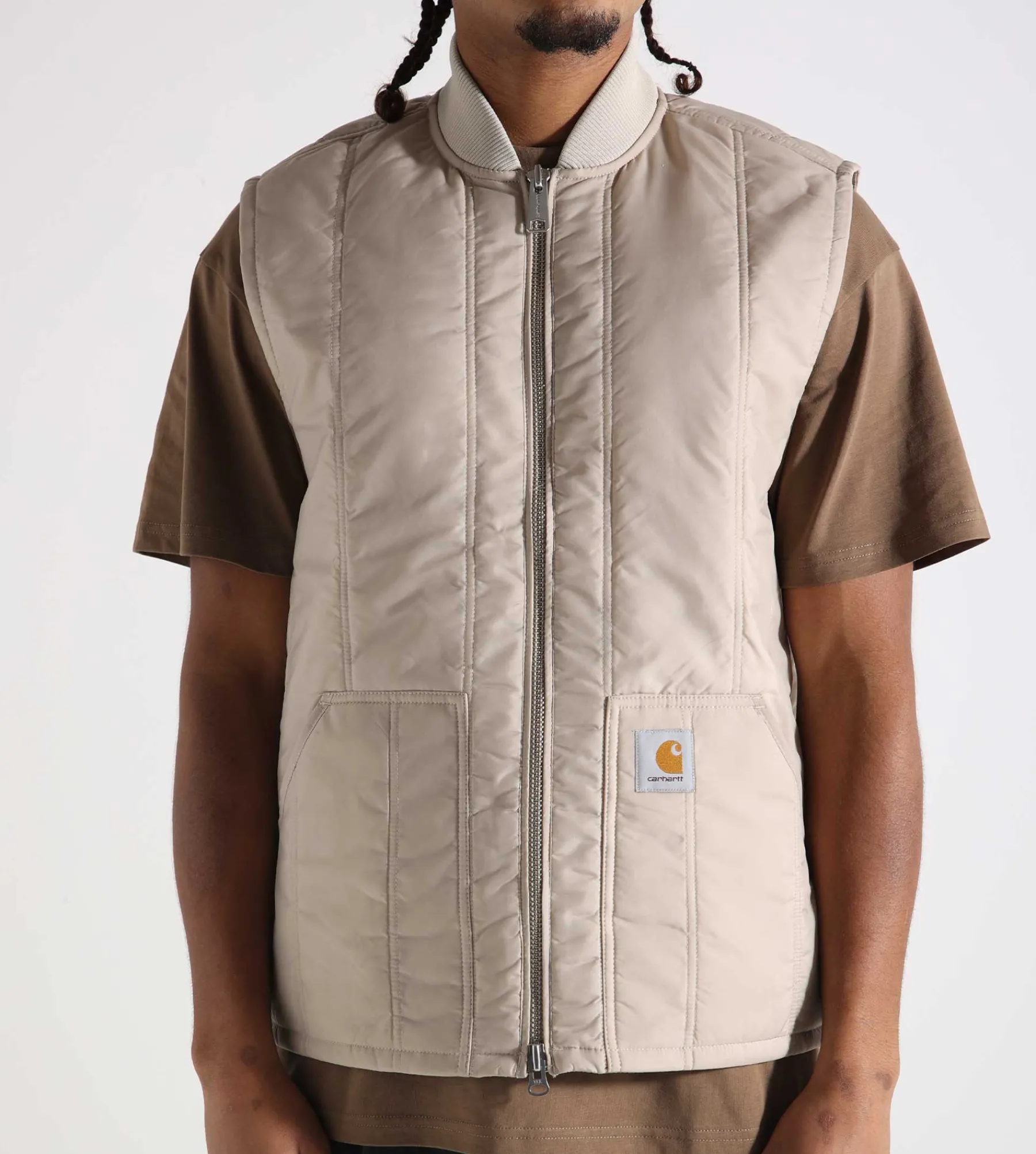 Carhartt WIP Lachlan Vest Liner Fleur De Sel
