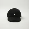 Carhartt WIP Madison Logo Cap Black White