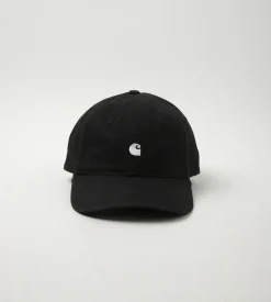 Carhartt WIP Madison Logo Cap Black White