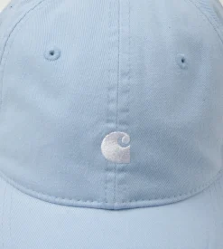 Carhartt WIP Madison Logo Cap Air Sky White