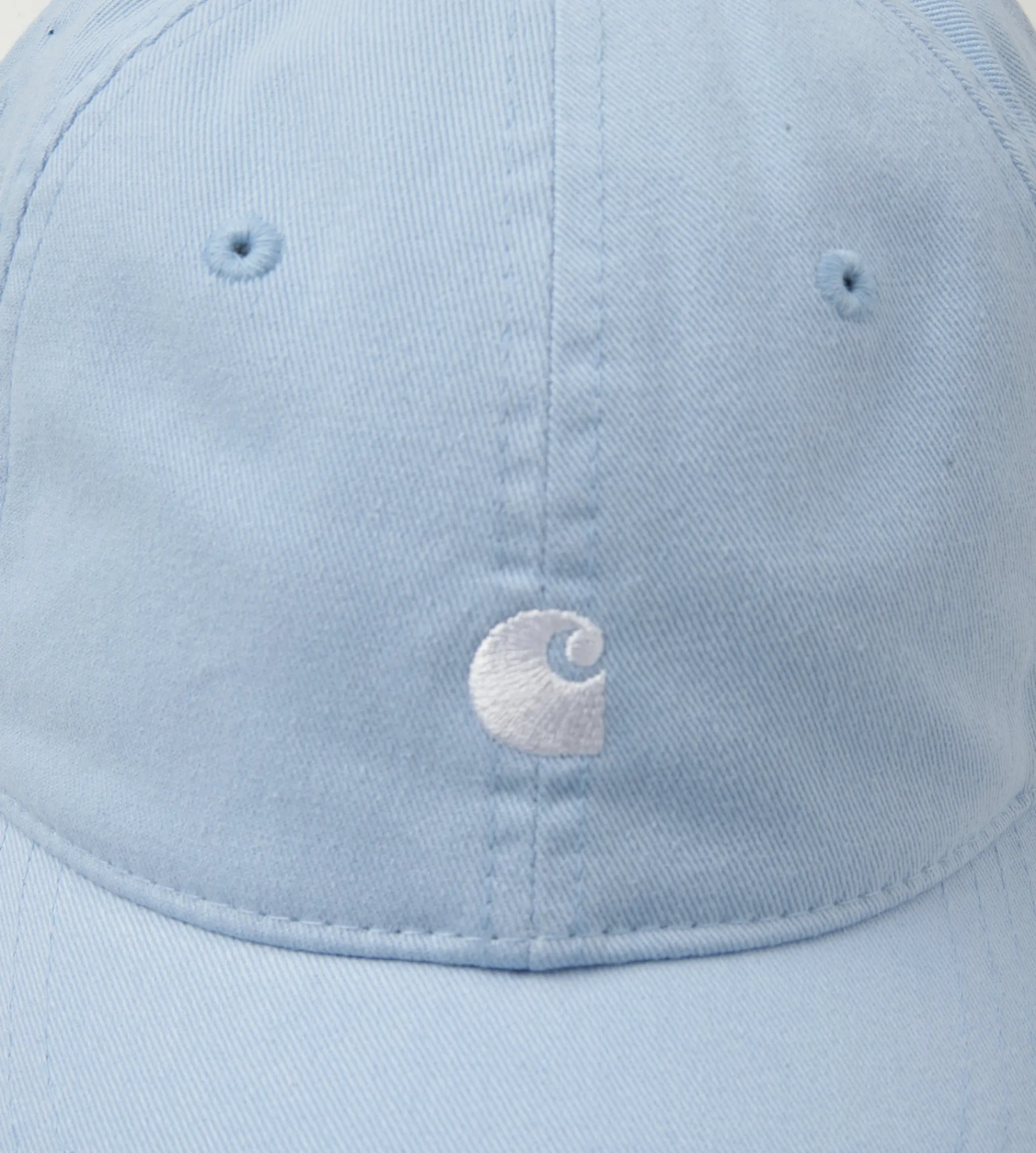 Carhartt WIP Madison Logo Cap Air Sky White