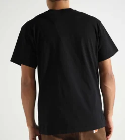 Carhartt WIP Rivet Script T-Shirt Black