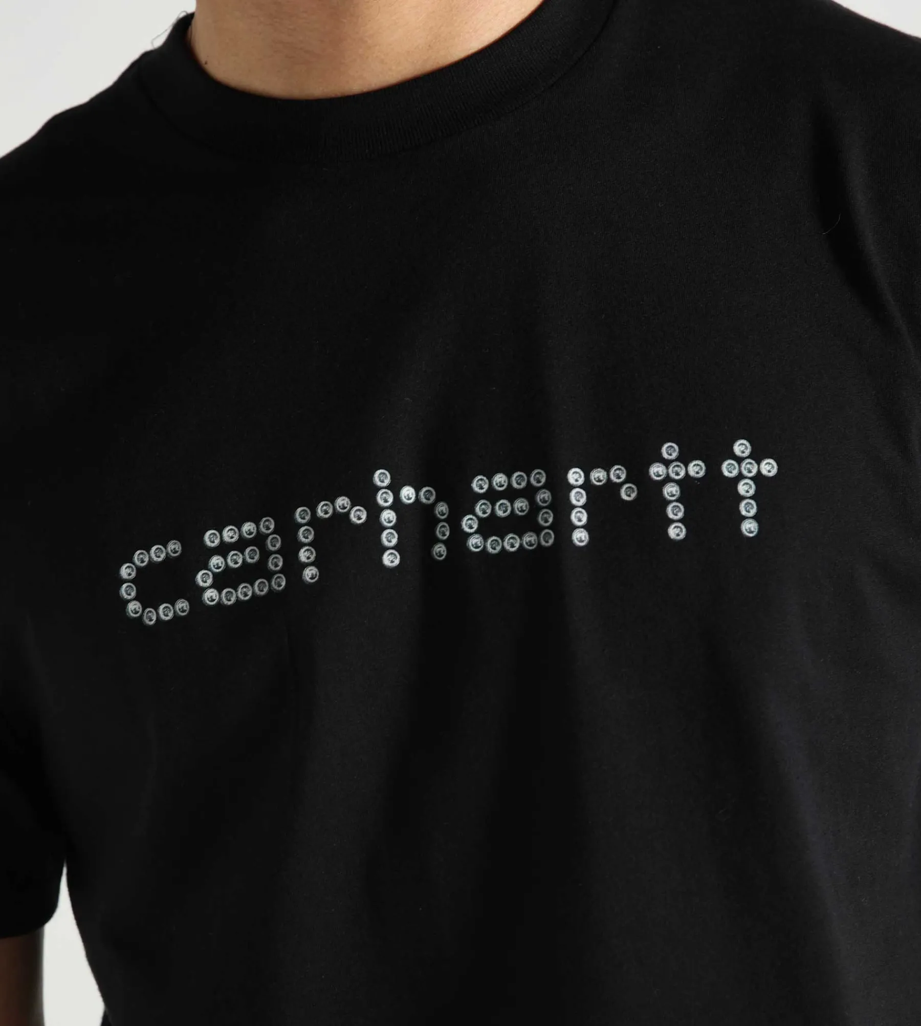 Carhartt WIP Rivet Script T-Shirt Black