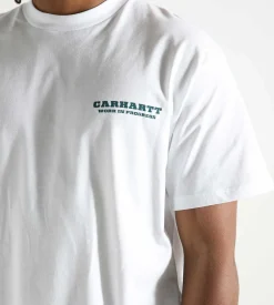Carhartt WIP Runaway T-Shirt White Malachite