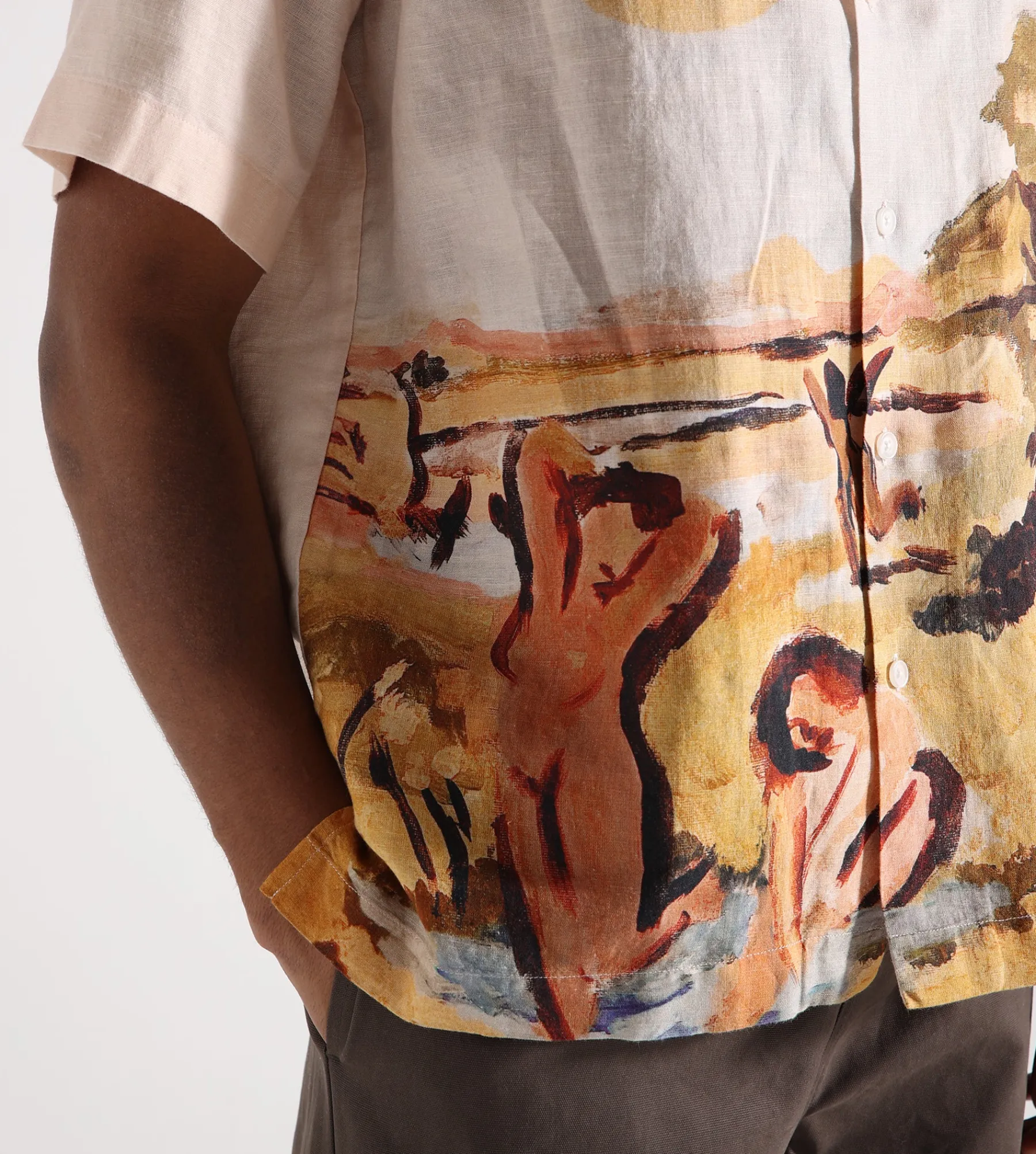 Carne Bollente Erotic Sun Set Shirt Creme