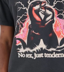 Carne Bollente No Sex, Just Tenderness T-Shirt Off-Black
