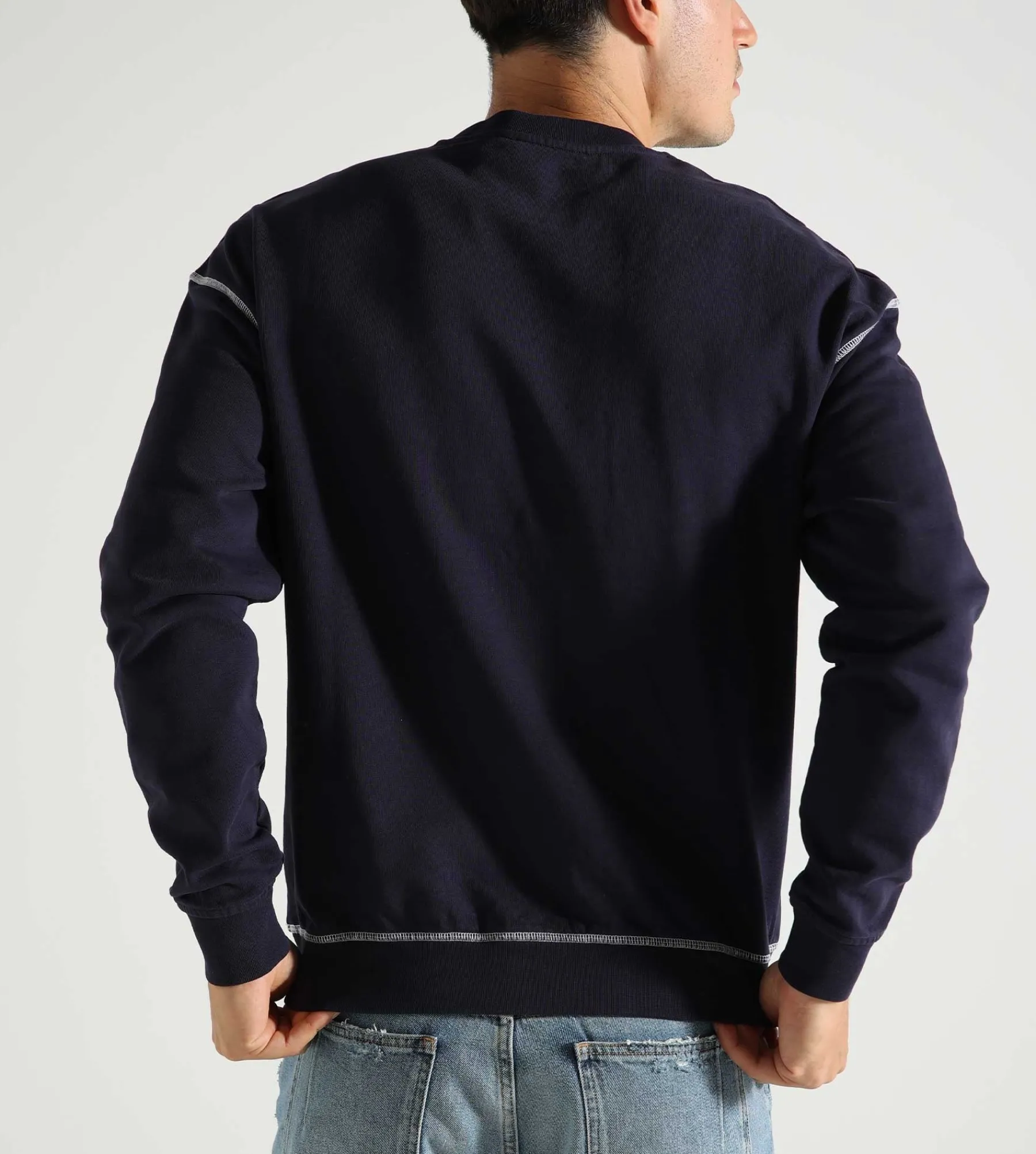 Carne Bollente Sweat Together, Stay Together Navy Longsleeve
