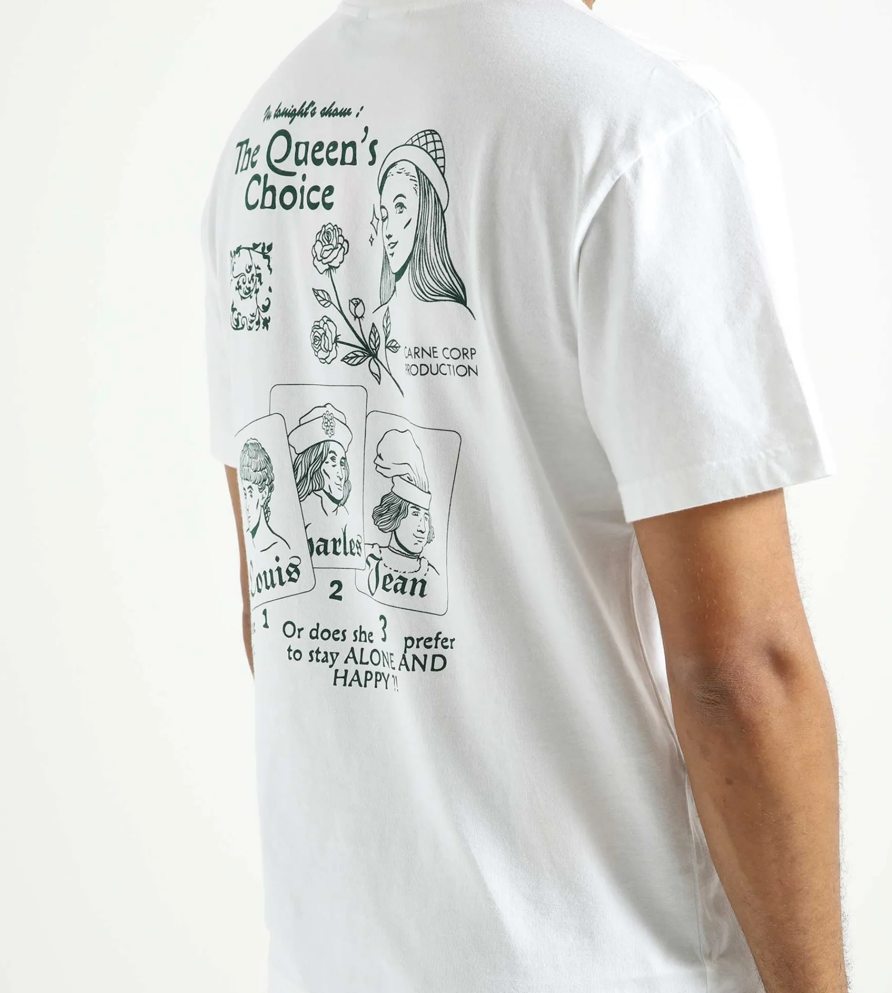 Carne Bollente The Queen's Choice T-Shirt White