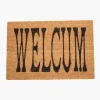Carne Bollente Welcum Home Door Mat Natural