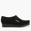Clarks Originals W Wallabee. Black Suede