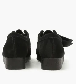 Clarks Originals W Wallabee. Black Suede