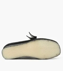 Clarks Originals W Wallabee. Black Suede