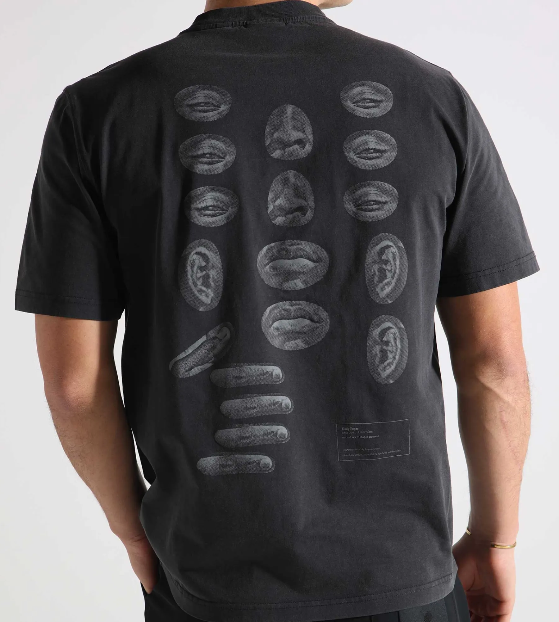 Daily Paper Senses T-Shirt Washed Black
