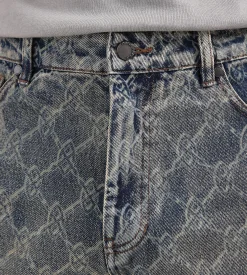 Daily Paper Shield Laser Washed Jeans Blue