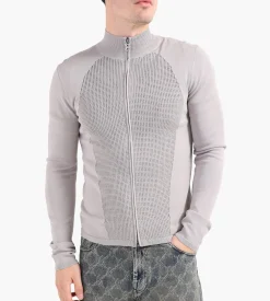 Daily Paper Zip Cardigan Wet Weather