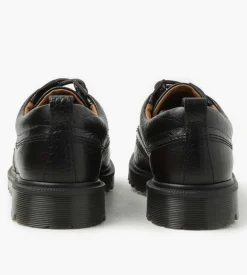 Dr. Martens Lowell Dark Brown Analine Croc Emboss