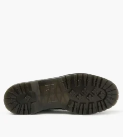 Dr. Martens Lowell Dark Brown Analine Croc Emboss