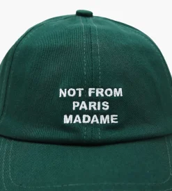 Drôle de Monsieur La Casquette Slogan Dark Green