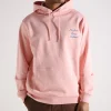 Drôle de Monsieur Le Hoodie Slogan Cursive Light Pink