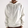 Drôle de Monsieur Le Hoodie Slogan Cursive Off White